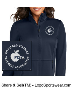 Port Authority Ladies Flexshell Jacket Design Zoom
